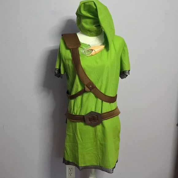 Nintendo Green and Brown Costume - Picture 1 of 4